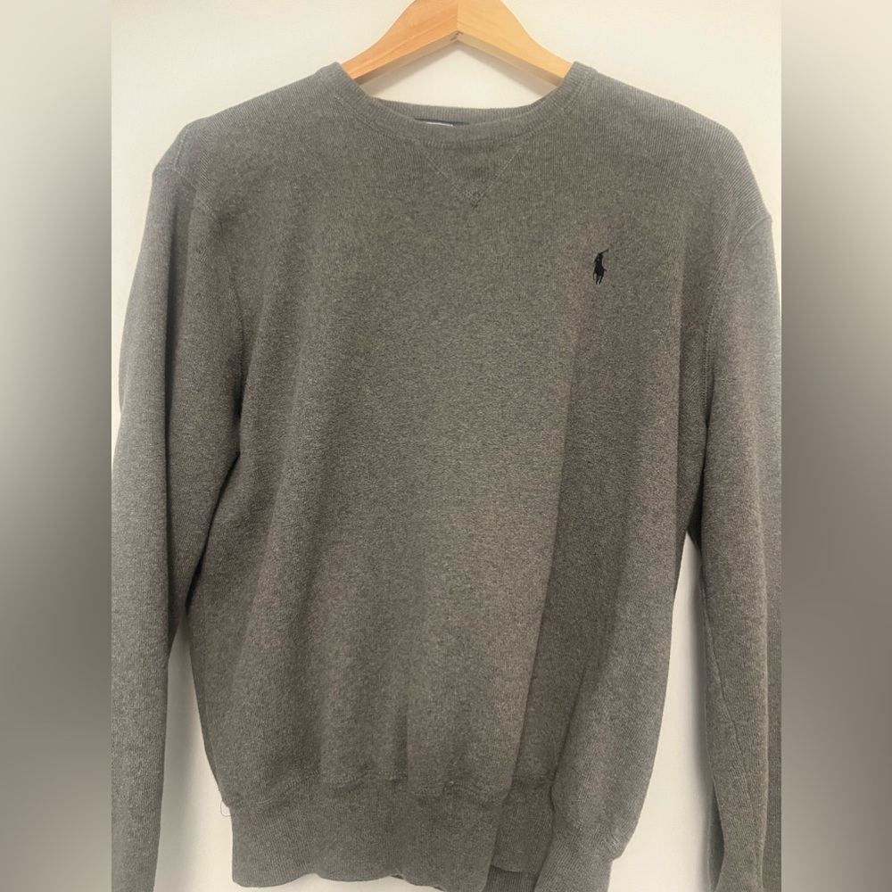 Ralph Lauren Gray sweater.